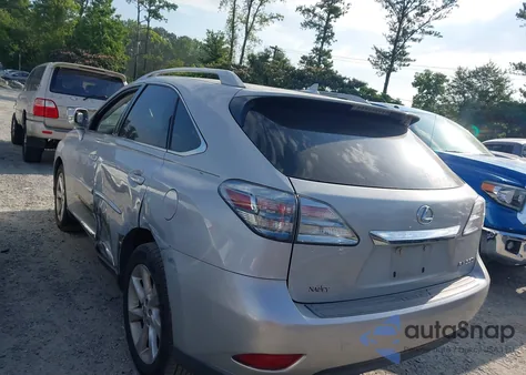 2011 Lexus Rx 350 из США, поврежденный, VIN 2T2ZK1BAXBC045125